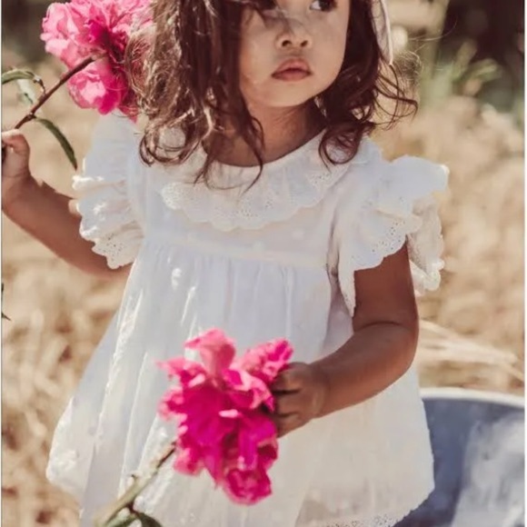 Louise Misha Anusha Romper - White - Picture 3 of 5